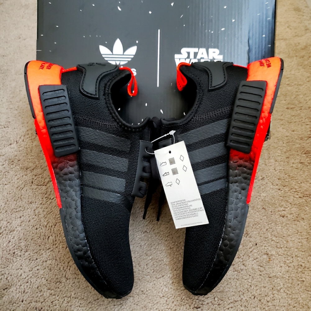 Adidas NMD R1 Star Wars Darth Vader Athletic Shoes - Picture 7 of 12